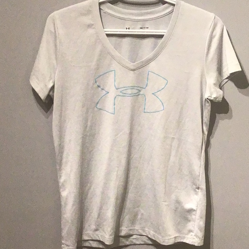Under Armour Grey T shirt with Logo